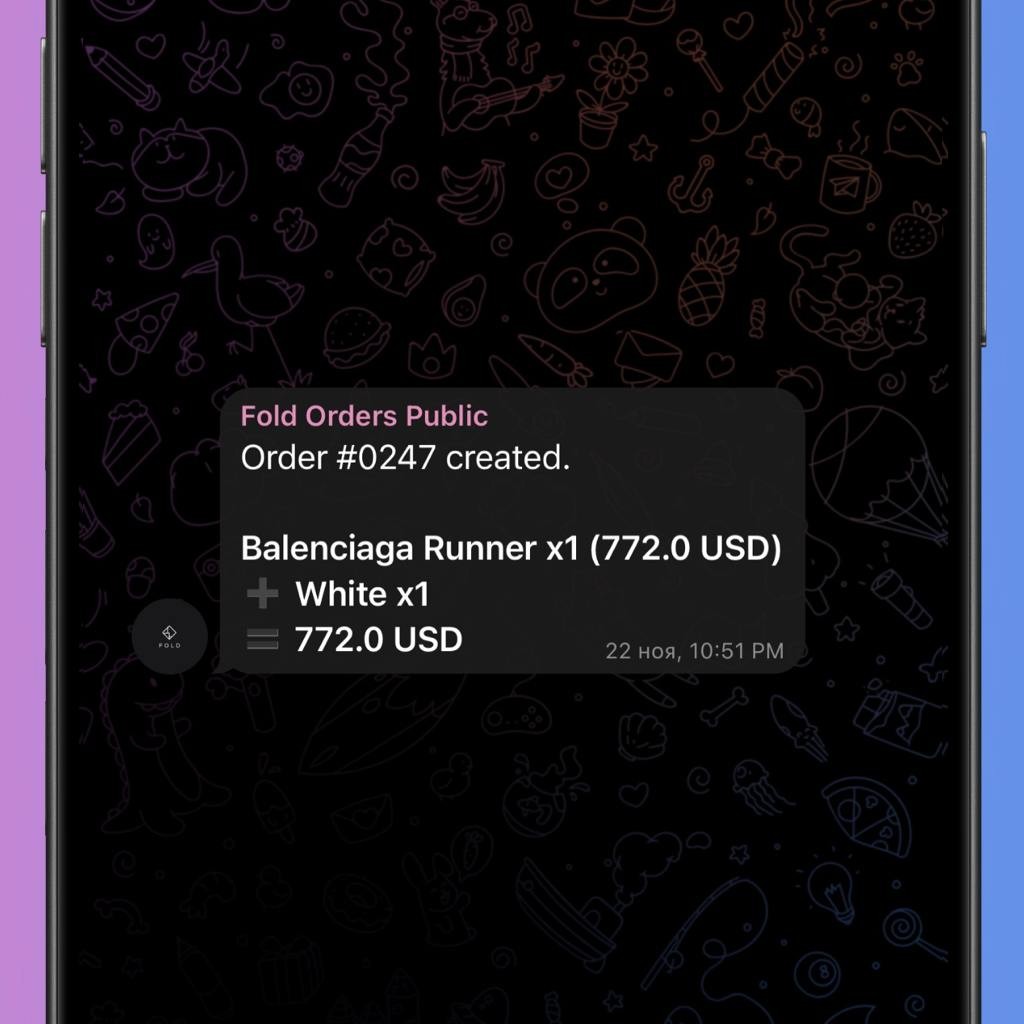 Order Notification Example